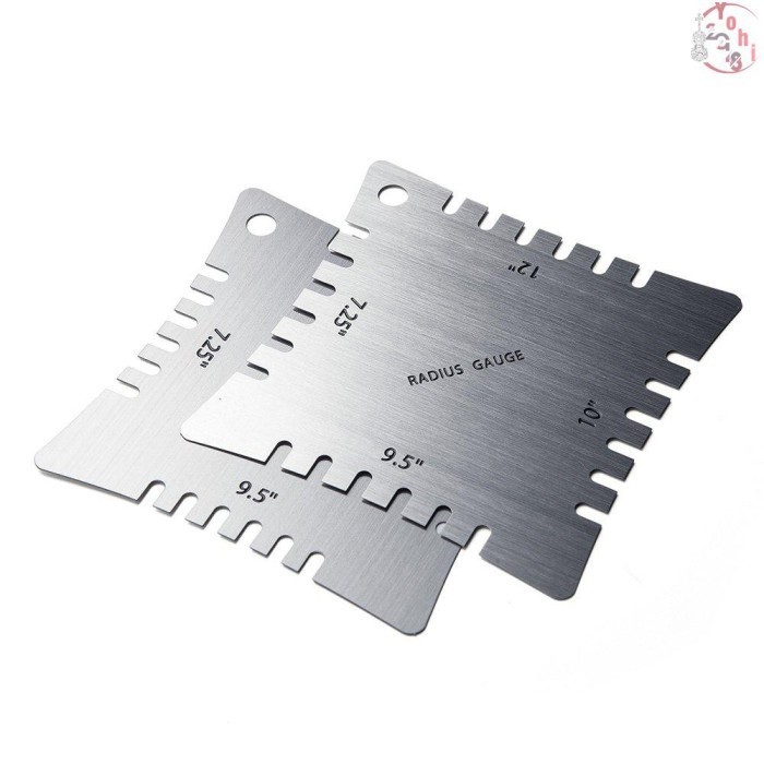 

4pcs Guitar Notched Radius Gauges Set Guitars Fingerard Measuring