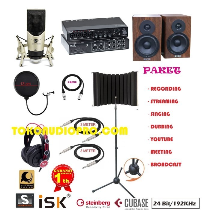 

paket recording studio 4