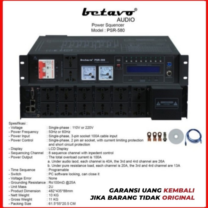 

Power Sequencer Betavo PSR-580 Original