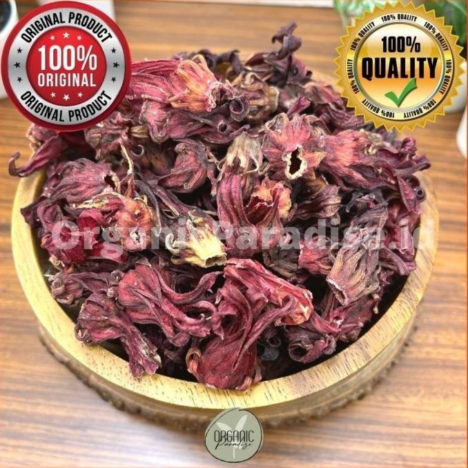 

Bunga Rosella Merah Kering 500 Gram / Dried Hibiscus Tea 500 Gram Gemita.Shopstore