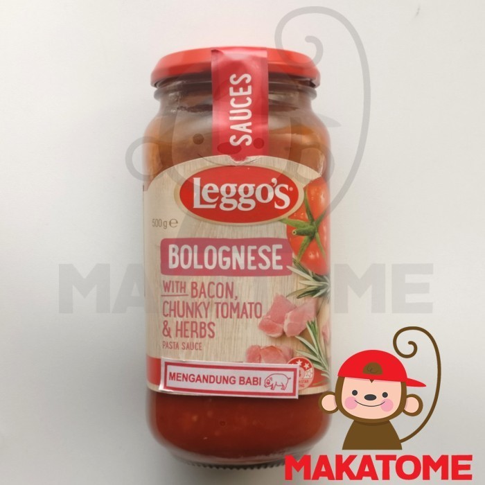 

Terlaris Leggos Bolognese with BACON Pasta Sauce 500gr Leggo's Leggo s tomato SALE