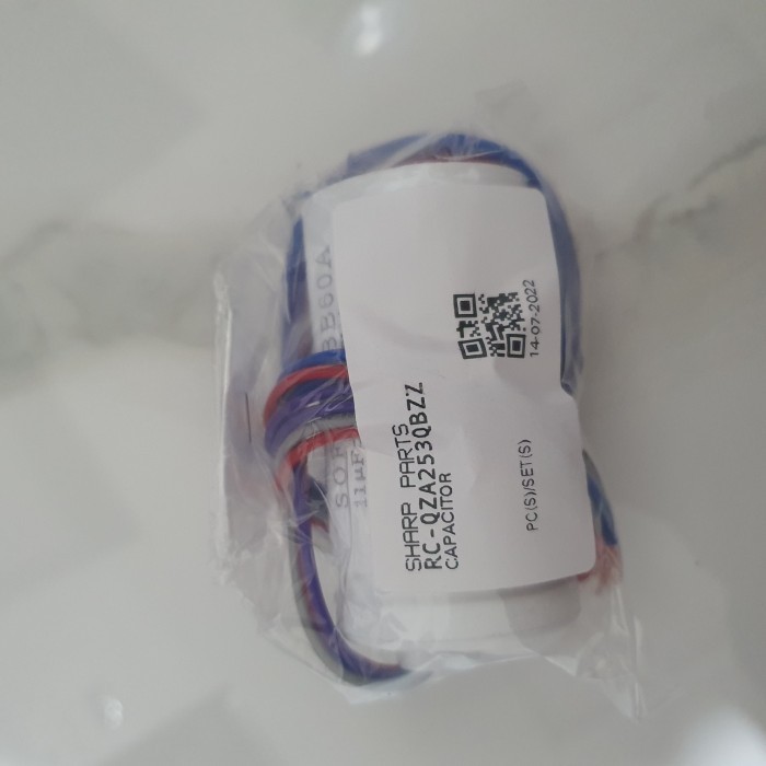 Kapasitor/ Capacitor Mesin Cuci Sharp 10 Kg 11+3 Uf Original