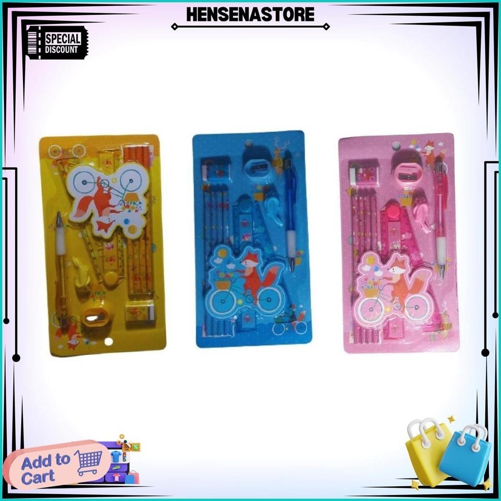

Paket Alat Tulis Anak Dengan Karakter Lucu Atk 661 Sale