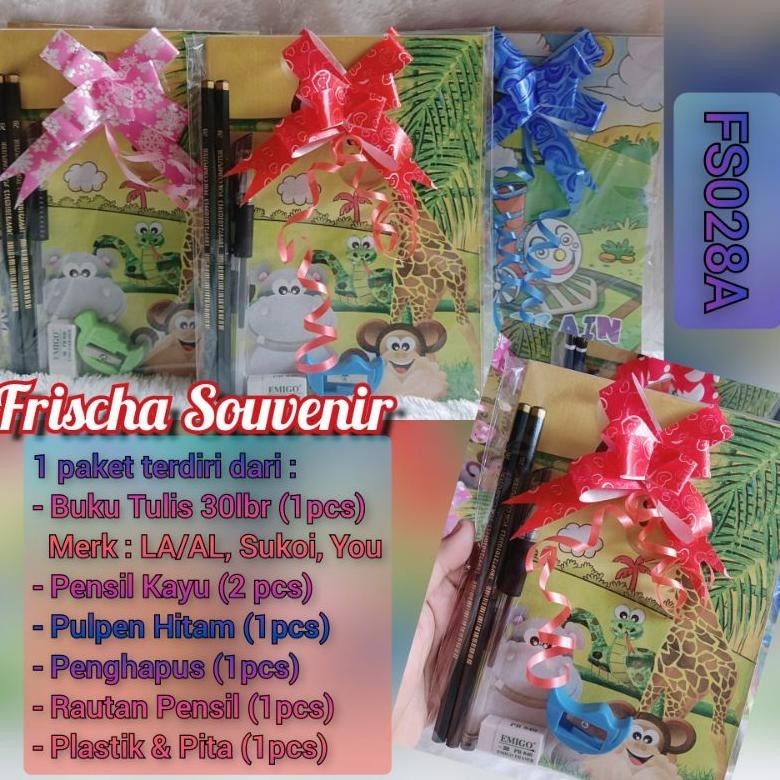 

Paket Hemat Fs028 / Alat Tulis Set / Bingkisan Ulang Tahun / Souvenir Ultah / Hadiah Lomba Best Seller