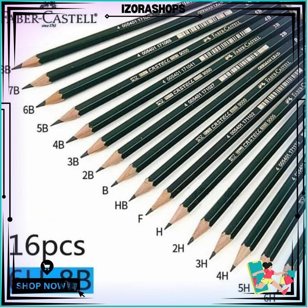 

Pensil Faber Castell 2B ---1 Pak (Per 1Pak Isi 12Pcs) Best Seller