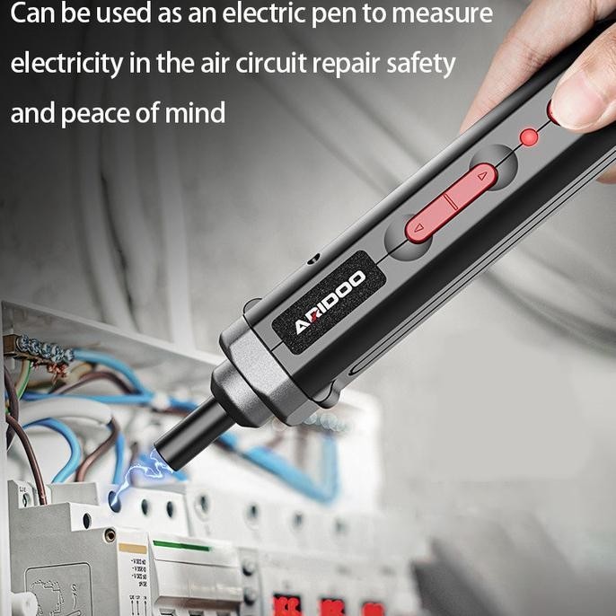 Obeng Listrik Set Alat Obeng Otomatis Mini Driver Bor Listrik Kecil Ru