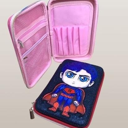 

Tempat Kotak Pensil Pencil Case Hardcase Smiggle Anak Glitter Led