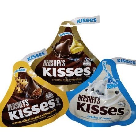 

Hersheys Kisses Milk Chocolate Cookie And Creme Almond 146g F67A