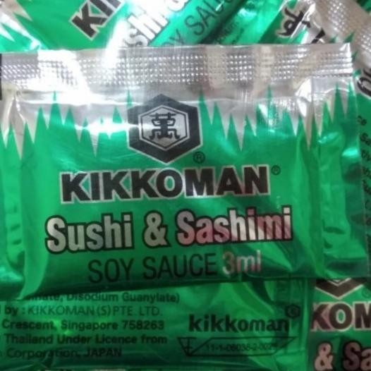 

Kikkoman Sachet Shoyu Soy Sauce 3Ml - 100Pcs