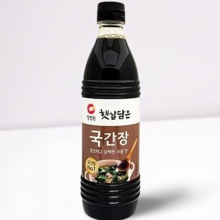 

Chung Jung One Brewed Soy Sauce For Soup Broth 840Ml Made In Korea