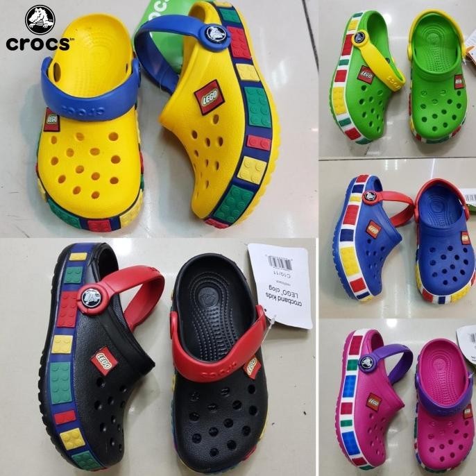 Crocs Lego/Sandal Crocs Lego Anak/Sandal Crocs Anak/Sandal Crocs