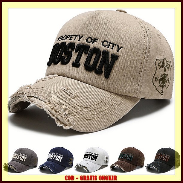 Topi Model Terbaru Base Ball Cap 2024 Gaya Keren Model Sekarang Pria Distro Viral Korean Style Best 