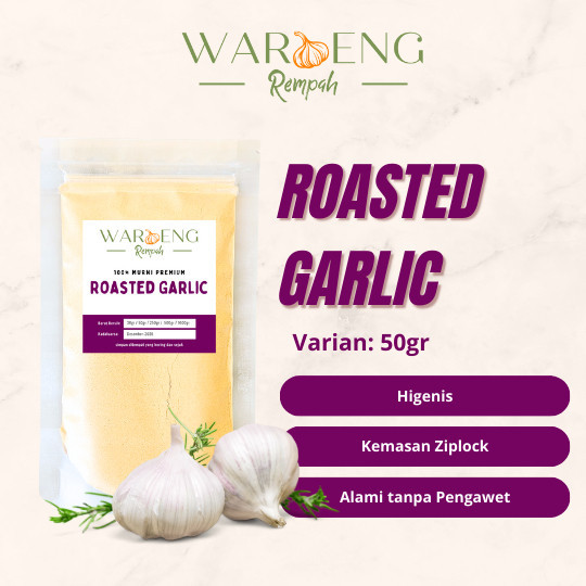

Roasted Garlic / Bawang Putih Panggang Bubuk / Waroeng Rempah Murah