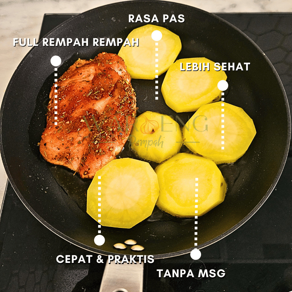 

ADY78 Healthy Seasoning Healthy Dry Rub Bumbu Marinasi - Classic Seasoning