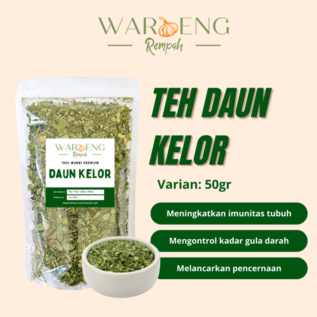 

Teh Daun Kelor - Moringa Tea / Waroeng Rempah Murah