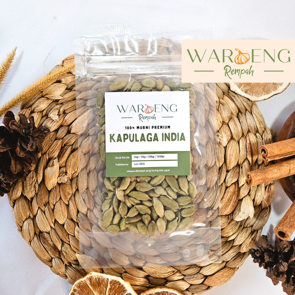 

Kapulaga India / Indian Cardamom / Waroeng Rempah Murah