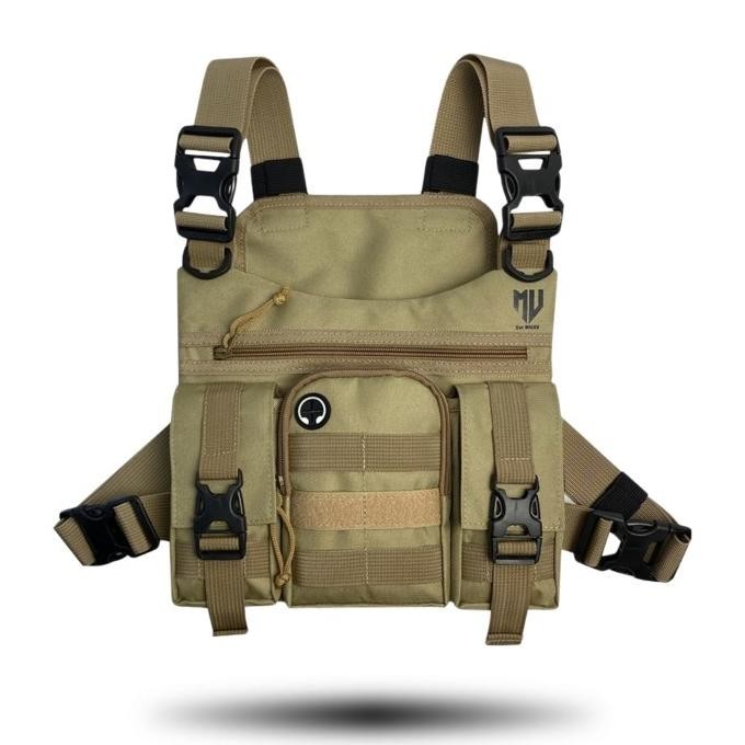 Tas Dada Pria Three Pocket Tas Dada Pria tactical Tas Dada Outdoor