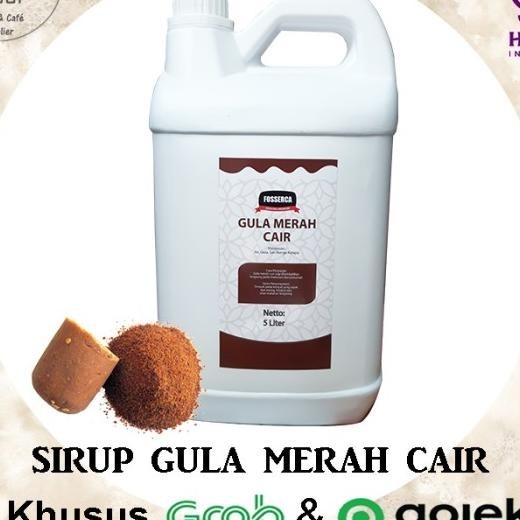

Gula Aren Merah Cair / Brown Sugar Syrup - 5 Liter Jerigen