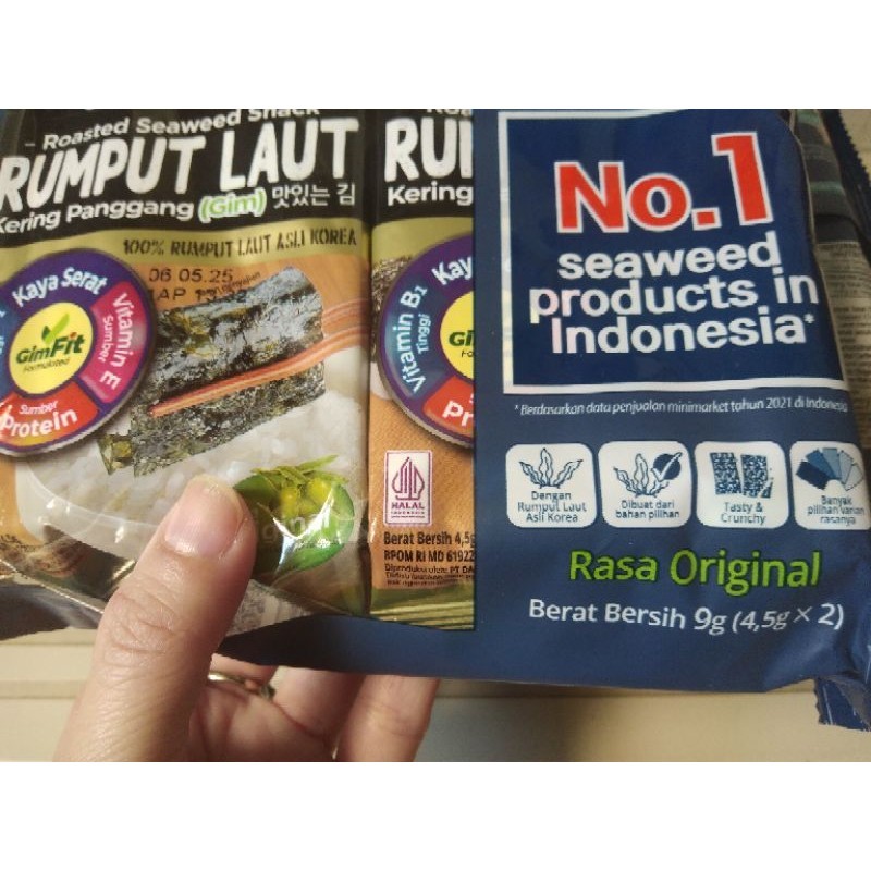 

Rumput laut mama suka rasa original isi 2 9grm