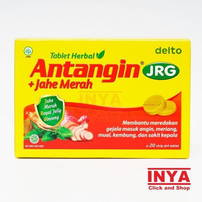 

ANTANGIN JRG TABLET HERBAL + JAHE MERAH 20x4 Tablet BOX