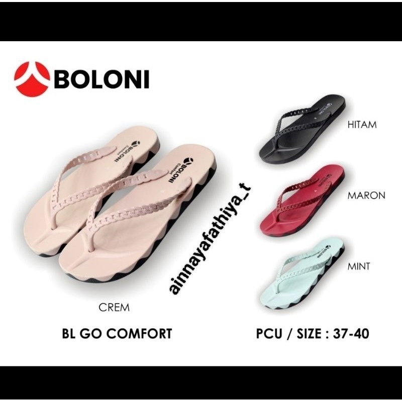 Sandal Karet Wanita // (COMFORT) Sandal Jepit Wanita Karet Sandal Jepit Boloni Murah Terbaru