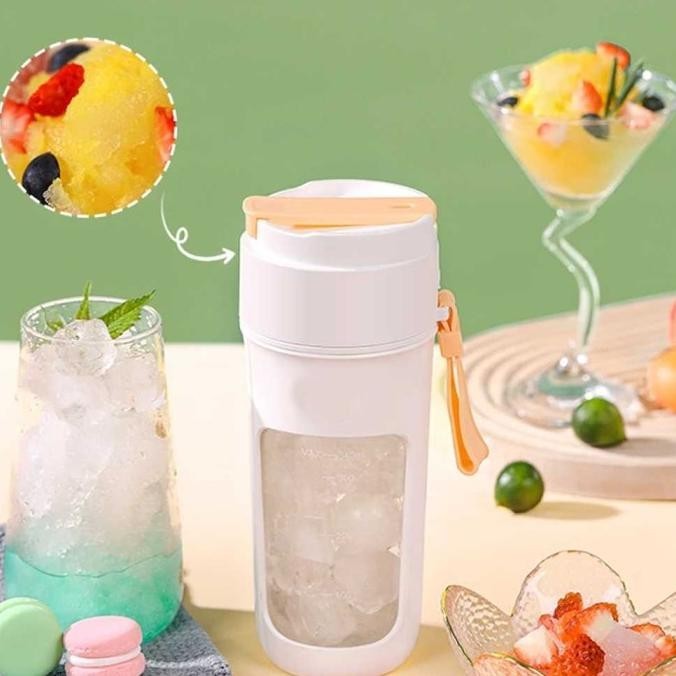 [Bisa Cod] Zhenmi Blender Portable Buah Bottle Mini Juicer 3000Mah 340Ml
