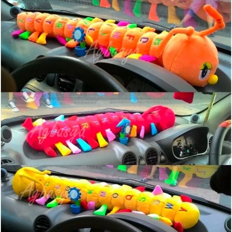 Boneka Bantal // Boneka ULIL ALPHABET Ukuran 80cm kaki seribu Lucu