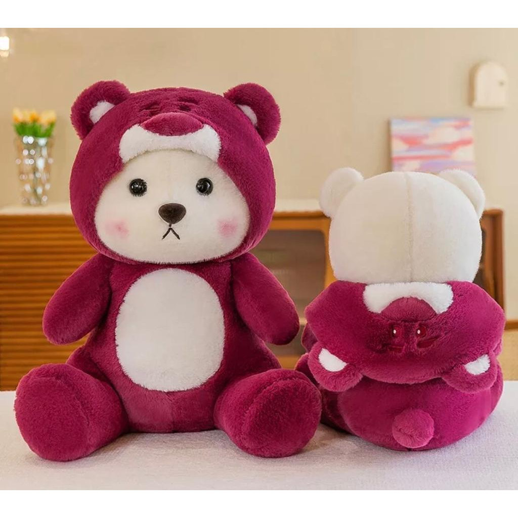 Promo Boneka // Boneka Lotso Bear Hoodie BESAR Teddy Bear Lotso BESAR