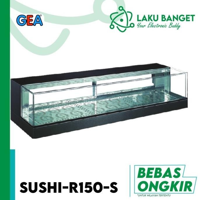 [Best Quality] Gea Drop-In Sushi Showcase Sushi-R150-S / Sushi Case R150 S / R 150 S