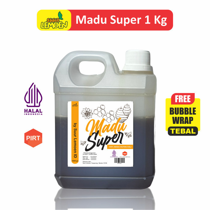 

Ready Madu Super 350 gr with Propolis Royal Jelly Bee Pollen by Suur Lemoen