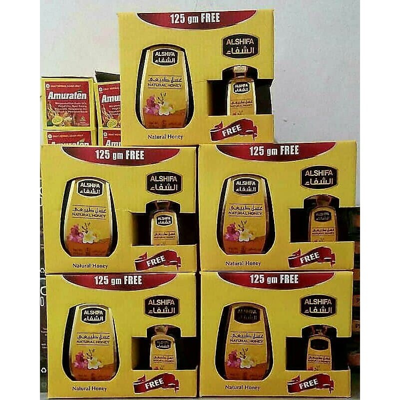 

Ready Pake madu Alshifa 500gram + 125gram