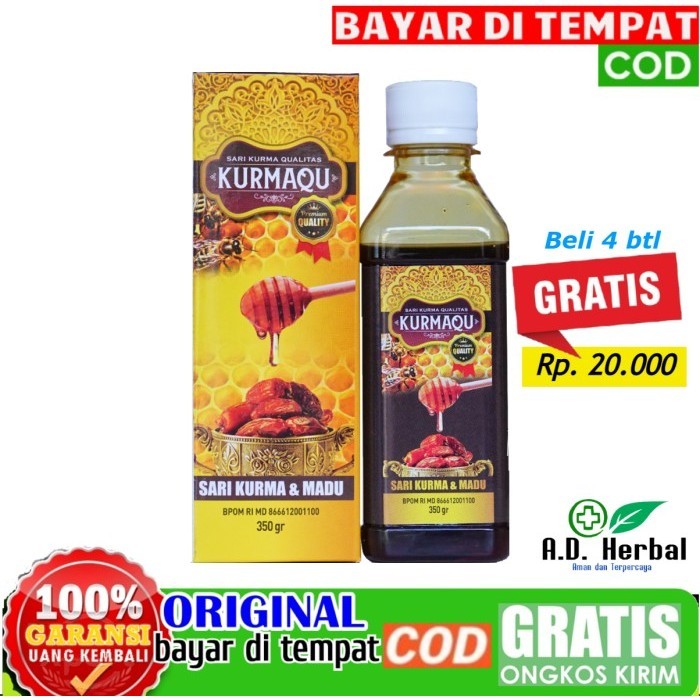 

Ready KURMAQU Asli 100% Original - Sari Kurma Madu kualitas PREMIUM
