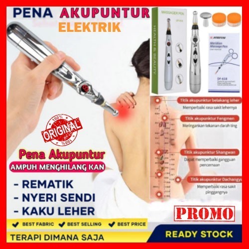 Alat Terapi Pijat Akupuntur Massager Pen Kesehatan ORIGINAL