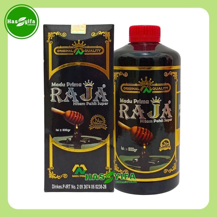 

Ready Madu Prima Raja Hitam Pahit 800gram /Madu Raja Hitam Pahit 800gram