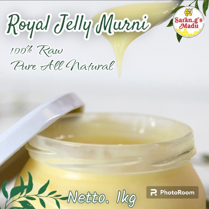 

Ready ROYAL JELLY MURNI (susu Ratu Lebah) 1kg HARGA GROSIR