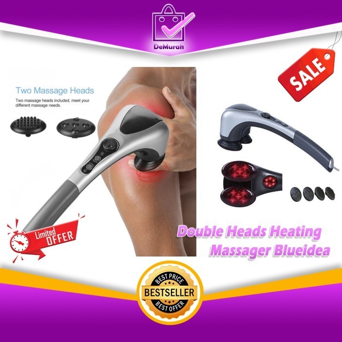 Blueidea Double Heads Heating Massager - Alat Pijat Infrared