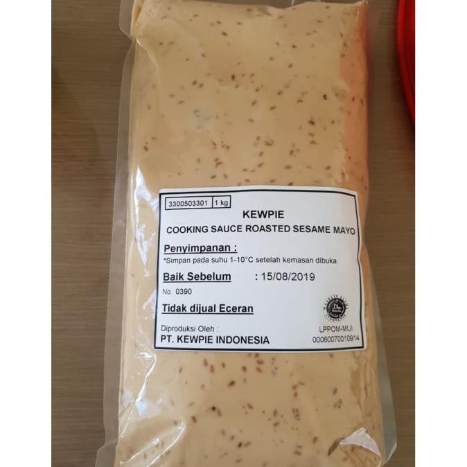 

Kewpie Cooking Sauce Roasted Sesame Mayo 1kg Wijen Sangrai ZS88