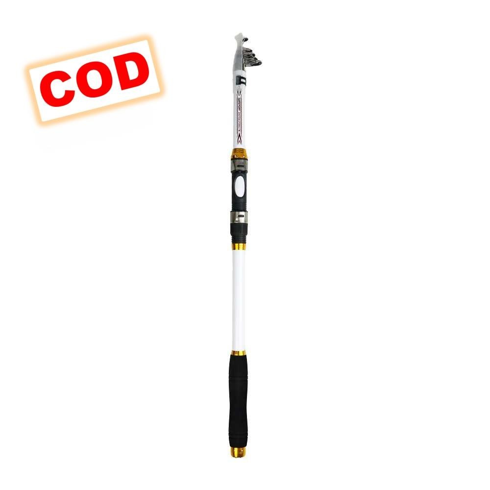 Joran Pancing Laut Kuat Tahan Beban Dapat Dilipat Antena Portable Carbon Fiber
