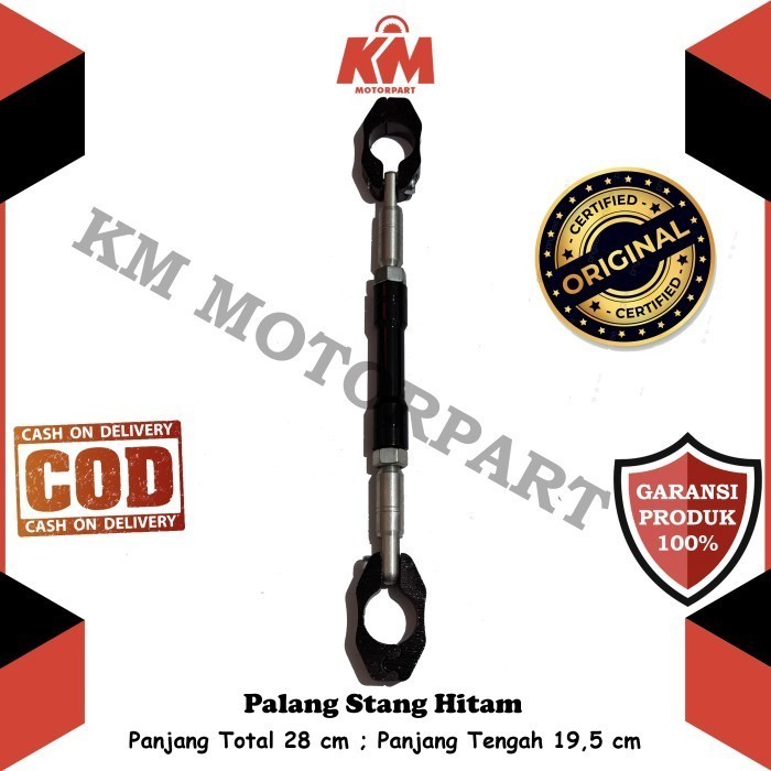 Teruji Palang Stang Motor Universal Stabilizer Setang Cnc Variasi Beat