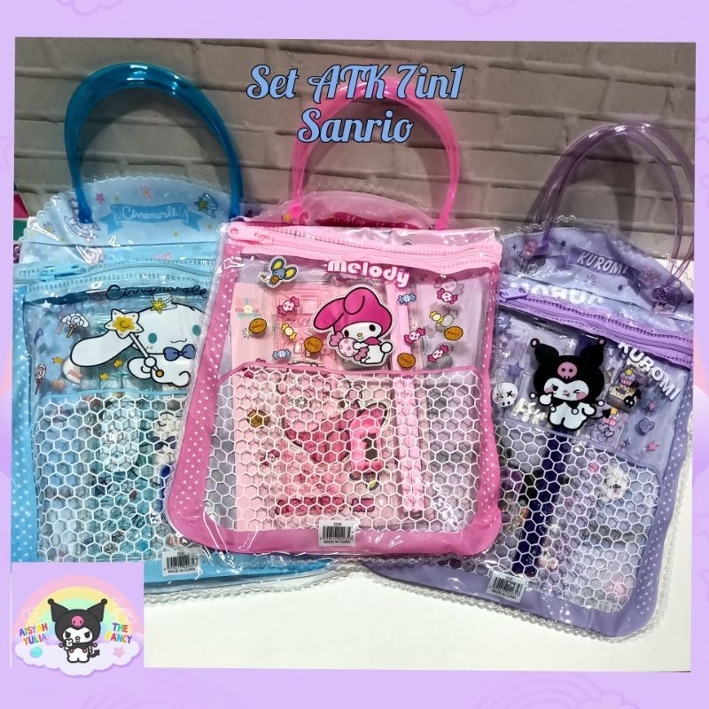 

Stationery set Sanrio Paket alat tulis pensil set lengkap