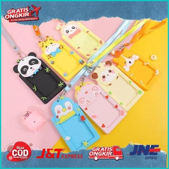 

[Ready] Name Tag Karakter /Name Tag Motif Id Card Holder/Name Tag Lucu /Tempat Kartu Nama