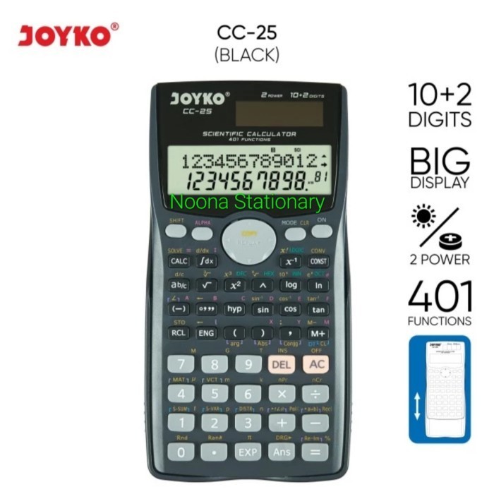 

Ready Kalkulator Scientific Joyko CC-25