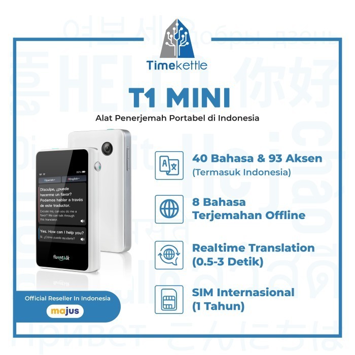 

Ready Fluentalk T1 Mini Alat Penerjemah Portable