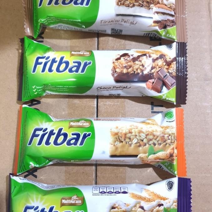 

Fitbar Cemilan Diet 22 gr Multigrain Tiramisu Choco Delight Snack