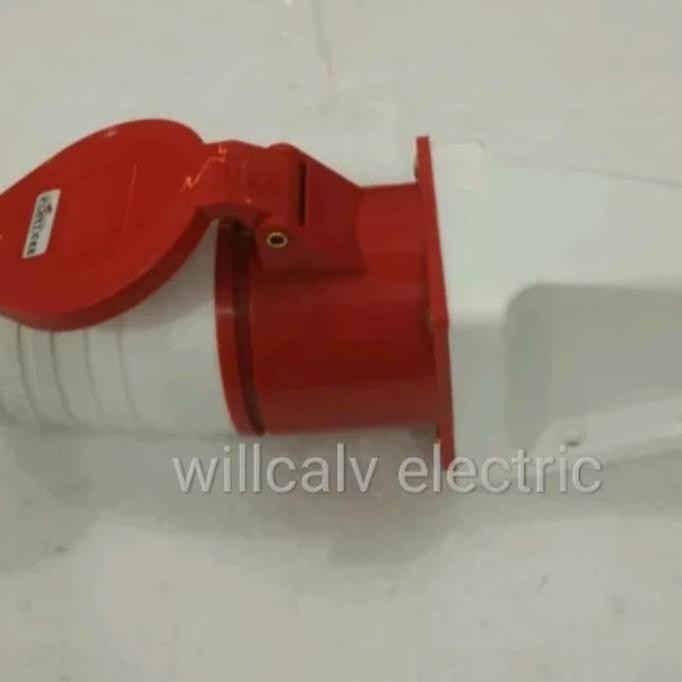 Stop Kontak 3 Pass 5 Pin 32A 32 Ampere - Stop Kontak 3 Phase 5 Pin 32A