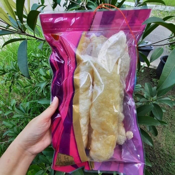 

Import Singapore Fried Fish Maw (He Pio/Perut Ikan kering) 100g Kualitas Terbaik