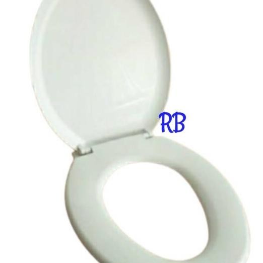 Tutup Closet El Toto - Dudukan Toilet Warna Putih