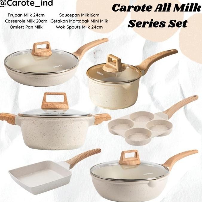 [Ready] Promo Carote All Milk Series Set