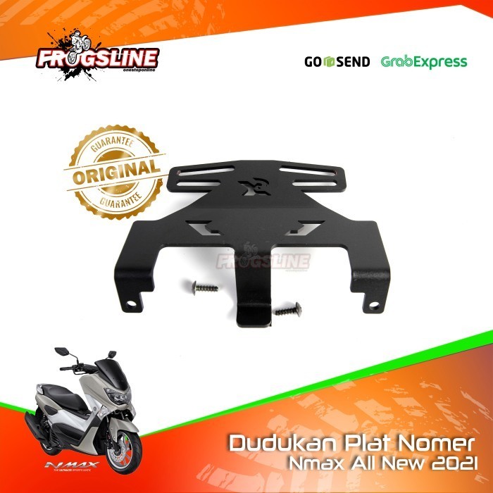 Bracket Depan Plat Nomer All New Nmax 2023 x3 - Dudukan plat seri Nmax