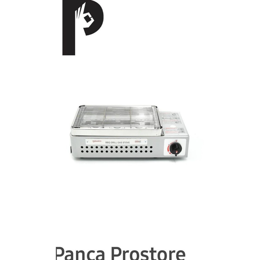 [Ready] Panggangan Gas Portable - Silver